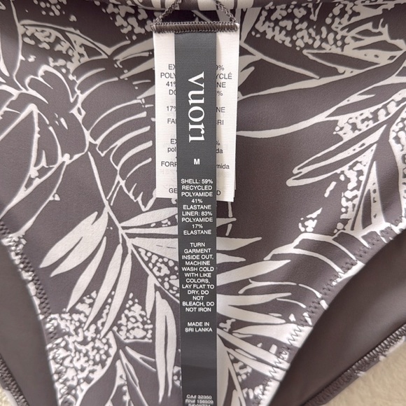 Vuori Gray Floral Bikini - Picture 8 of 8